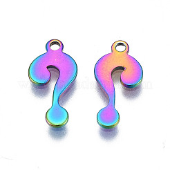 Ion Plating(IP) 201 Stainless Steel Charms&nbsp;LS-STAS-S119-137