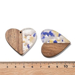 Resin and Walnut Pendants&nbsp;FIND-R051-09E