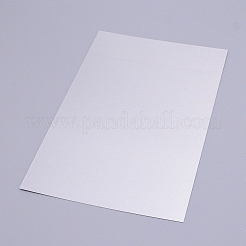 アルミヒートプレス熱転写クラフト  起毛  長方形  銀  300x200x0.4mm&nbsp;AJEW-WH0126-90B-02
