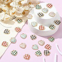 40Pcs 5 Colors Valentine's Day Theme&nbsp;ENAM-CJ0004-02