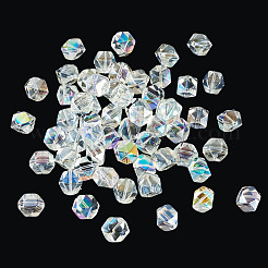 60Pcs 2 Colors Electroplate Glass Beads&nbsp;EGLA-TADJ0001-19E