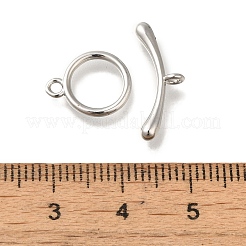 Brass Toggle Clasps&nbsp;KK-H480-02P