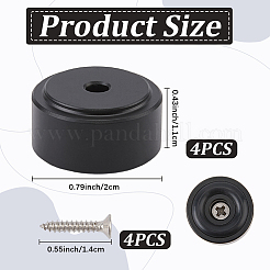 4Pcs Aluminum Furniture Pads&nbsp;FIND-CP0003-81EB