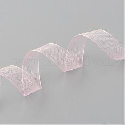 薄地オーガンジーリボン  リボンのDIY素材  パールピンク  1/2インチ（12mm）  500ヤード（457.2M）&nbsp;RS12MMY041
