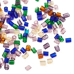 DIY Transparen Tube Glass Beads Bracelet Making Kit&nbsp;DIY-YW0004-36B