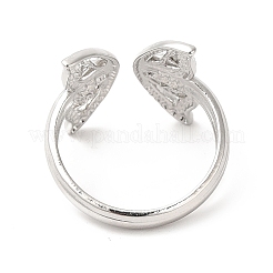 Non-Tarnish 201 Stainless Steel Open Cuff Ring&nbsp;RJEW-E063-43P