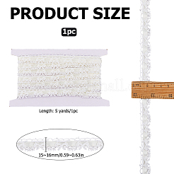 5 Yards Polyester Lace Ribbons&nbsp;SRIB-OC0001-11D