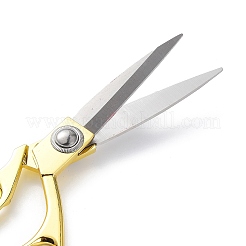2個 2スタイル 2cr13 ステンレススチール テーラーハサミ  はさみ  ゴールド  19.5~26x6.2~7.1x1.7cm  1個/スタイル&nbsp;TOOL-SZ0001-27