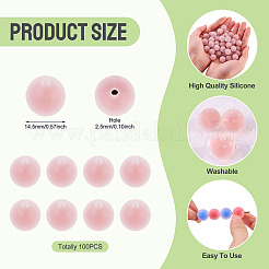 Silicone Beads&nbsp;SIL-TAC0013-16C