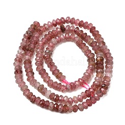 Natural Strawberry Quartz Beads Strands&nbsp;G-G343-A08-2x4mm