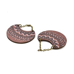 Poplar Wood Pendants&nbsp;FIND-Z049-10A-AB