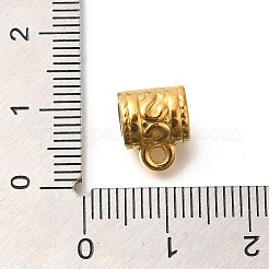 イオンプレーティング(IP) 304 ステンレススチール ハンガー ベイル  18KGP本金メッキ  10.5x8.5x7.5mm  穴：2mm&nbsp;STAS-I321-34G