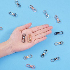 Alloy Swivel Clasps&nbsp;PALLOY-SZ0001-08