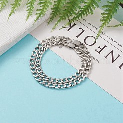 Tarnish Resistant Couple Bracelets Sets&nbsp;BJEW-JB05789