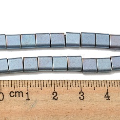 Electroplated Non-magnetic Synthetic Hematite Beads Strands&nbsp;G-C106-A01-08
