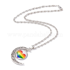 Rainbow Pride Necklace&nbsp;NJEW-F291-01D
