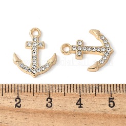 Alloy Crystal Rhinestone Pendants&nbsp;PALLOY-E775-20G