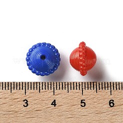 不透明なアクリルビーズ  UFO  12x9.5mm  穴：1.6mm  約862個/500g&nbsp;MACR-L010-05I