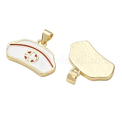 Brass Pendants&nbsp;KK-CBA5585-07G