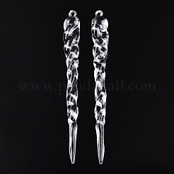 Transparent Acrylic Pendants&nbsp;TACR-T028-22A