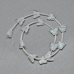 Smelting Quartz Crystal Beads Strands&nbsp;X-G-T014-06-1