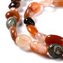 Natural Rutilated Quartz Beads Strands&nbsp;G-G018-06