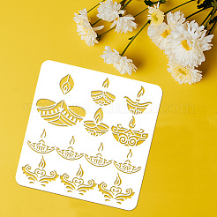 PET Hollow Out Drawing Painting Stencils&nbsp;DIY-WH0391-0662