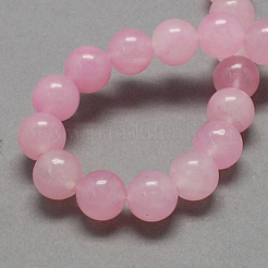 Natural White Jade Bead Strands&nbsp;G-R165-12mm-22