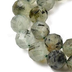 Natural Prehnite Beads Strands&nbsp;G-G457-8mm-03F-02
