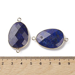 Natural Lapis Lazuli Connector Charms&nbsp;G-C110-02B-KCG
