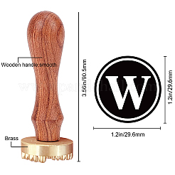 1Pc Golden Tone Brass Stamp Head&nbsp;DIY-CP0007-80W