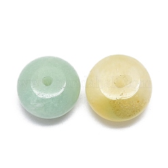 天然フラワーアマゾナイトビーズ  ロンデル  10x6~6.5mm  穴：1mm&nbsp;G-H268-O01