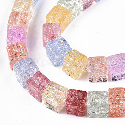 Crackle Glass Beads&nbsp;GLAA-S192-005A