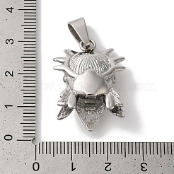 Non-Tarnish 304 Stainless Steel Pendants&nbsp;STAS-Z075-10P