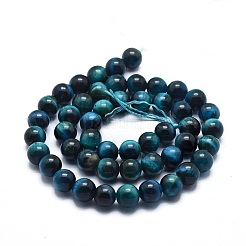 Natural Tiger Eye Bead Strands&nbsp;G-I224-02-10mm