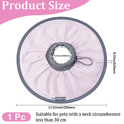 Polyester Pet Waterproof Collar&nbsp;AJEW-WH20816-177B