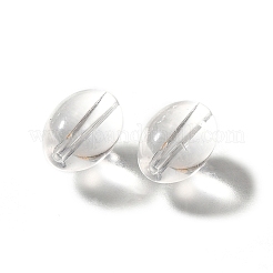 K9ガラス  模造オーストリアクリスタルビーズ  オーバル  透明  11x8mm  穴：1.2~1.3mm&nbsp;GLAA-R004-01D