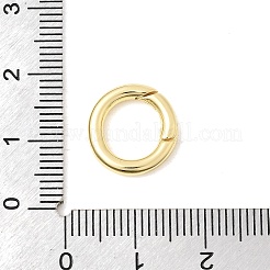 Brass Spring Gate Rings&nbsp;KK-H267-019G