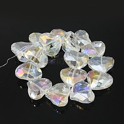 Electorplated Glass Beads&nbsp;X-EGLA-E004-09