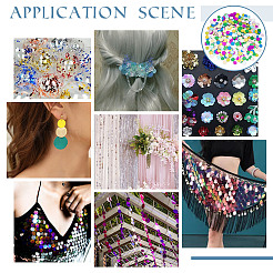 2000Pcs 10 Colors Ornament Accessories&nbsp;PVC-OC0001-14A