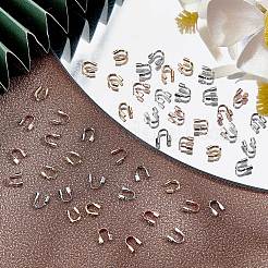 120Pcs 3 Colors Brass Wire Guardian and Protectors&nbsp;KK-BBC0003-63