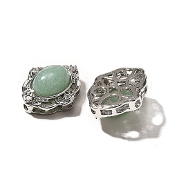 Natural Green Aventurine Multi-Strand Links&nbsp;KK-M304-04P-06