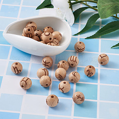 Wood Beads&nbsp;WOOD-BT0001-03
