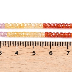 Cubic Zirconia Beads Strands&nbsp;ZIRC-P125-2x3mm-02