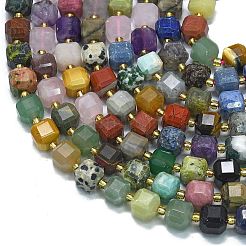 Natural Mixed Stone Beads Strands&nbsp;G-K389-A40-01