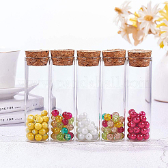 Empty Small Glass Cork Bottles&nbsp;AJEW-BC0003-05