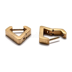 304 Stainless Steel Huggie Hoop Earrings&nbsp;STAS-H156-17A-G