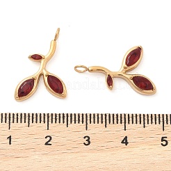 304 Stainless Steel Rhinestone Pendants&nbsp;STAS-Q340-02G-02