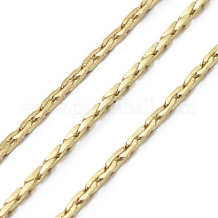 Brass Boston Link Chains&nbsp;X-CHC002Y-G