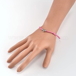 Adjustable Korean Waxed Polyester Cord Bracelets&nbsp;BJEW-JB02165